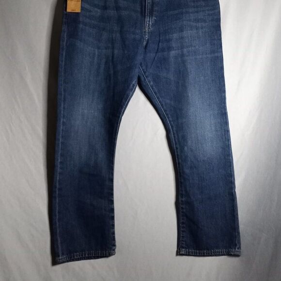 Polo Ralph Lauren The Varick Slim Straight Leg Men's Dark Wash Jeans 40x20 NWT - Picture 3 of 13